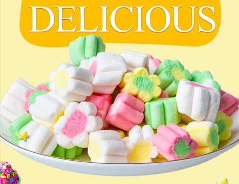 Candy Wholesale Halal Sweets Low Price Fruit Flavor Marshmallow