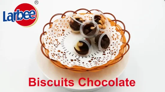 Halal Snacks 15g Schokoladenkekse, Becher, Kekse, Schokolade im Beutel