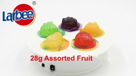 Werbeartikel 28g Toy Candy Fruchtgelee im Kuhglas für Kinder